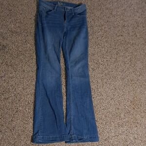 Ariat Women's Blue Wide Leg Flare Jeans